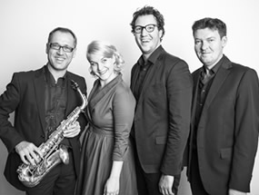 Blue Champagne - das Quartett